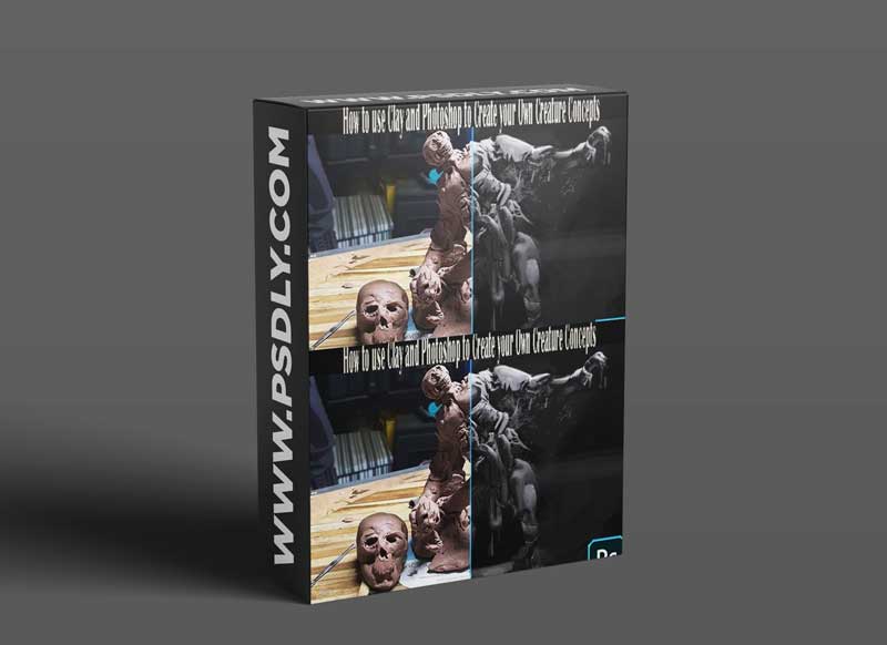 How to use Clay and Photoshop to Create your own Creature concept 1 How to use Clay and Photoshop to Create your own Creature concept