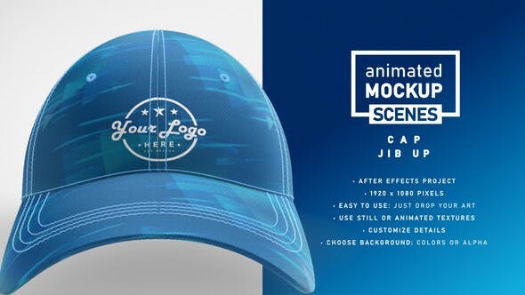 Videohive Cap Mockup Template Jib Up - Animated Mockup SCENES 33429177 1 Videohive Cap Mockup Template Jib Up - Animated Mockup SCENES 33429177