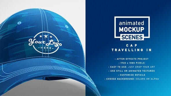Videohive Cap Mockup Template Travelling In - Animated Mockup SCENES 33451028 1 Videohive Cap Mockup Template Travelling In - Animated Mockup SCENES 33451028