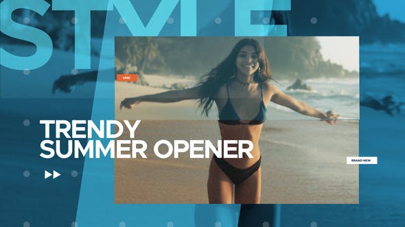 Videohive Summer Trendy Opener | After Effects Template 33408558 1 Videohive Summer Trendy Opener | After Effects Template 33408558