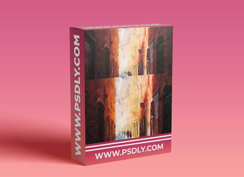 Impressionism - Paint this Italian Street Scene in oil or acrylic 1 Impressionism - Paint this Italian Street Scene in oil or acrylic