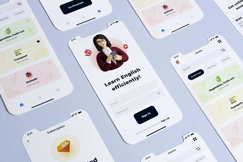Iphone UI Mockup BEGCH58 1 Iphone UI Mockup BEGCH58