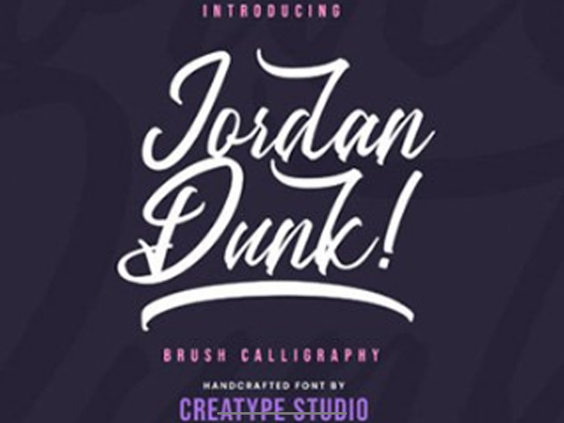 Jordan Dunk Font 1 Jordan Dunk Font