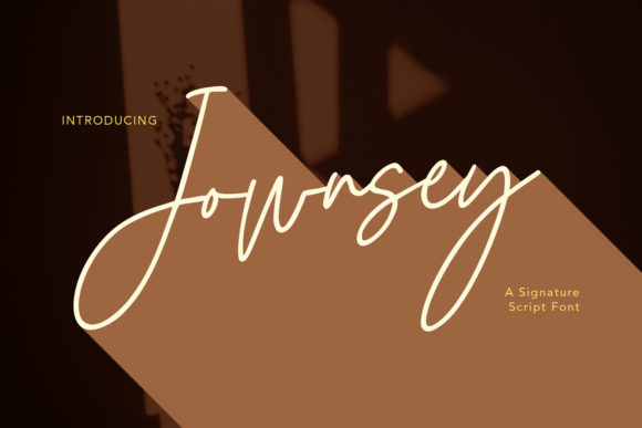 Jownsey Script Font 1 Jownsey Script Font