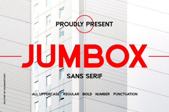 Jumbox Font 1 Jumbox Font