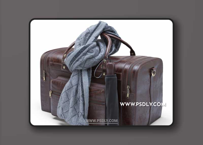 Leather Military Duffle Bag 1 Leather Military Duffle Bag