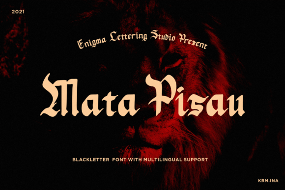 Mata Pisau Font 1 Mata Pisau Font