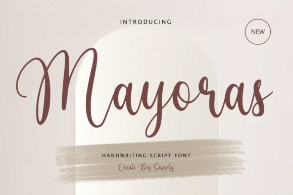 Mayoras Font 1 Mayoras Font