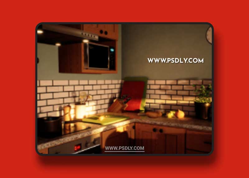 Modular Apartment Kitchen 1 Modular Apartment Kitchen