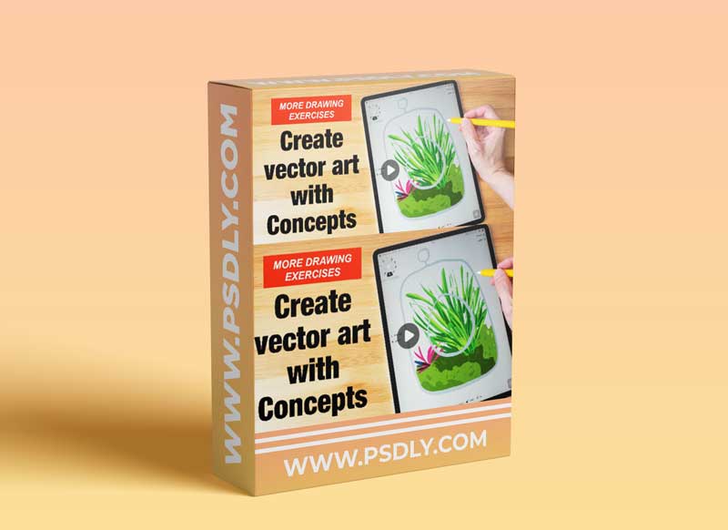More Drawing Exercises with Concepts app: Create Vector Art with Ease 1 More Drawing Exercises with Concepts app: Create Vector Art with Ease