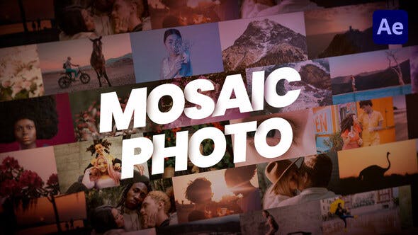 Videohive Mosaic Photo Reveal 33178387 1 Videohive Mosaic Photo Reveal 33178387
