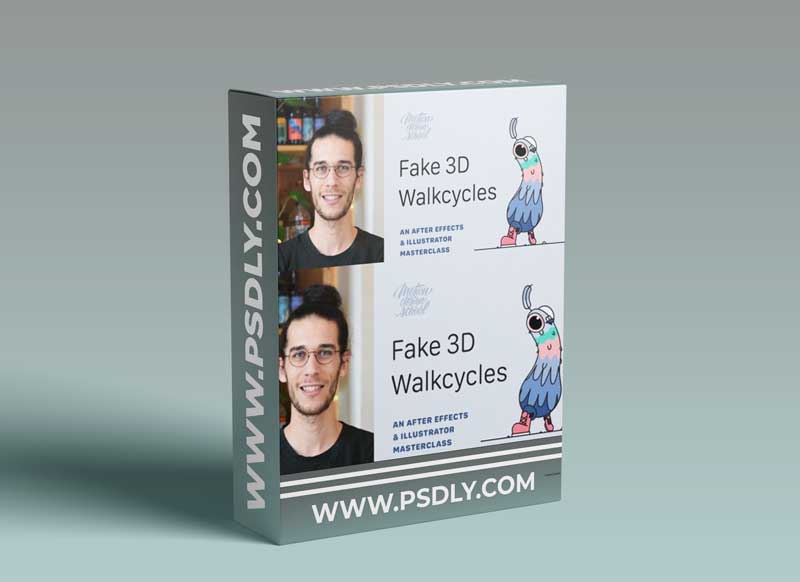Motion Design School – Fake 3D Walkcycles in After Effects 1 Motion Design School – Fake 3D Walkcycles in After Effects