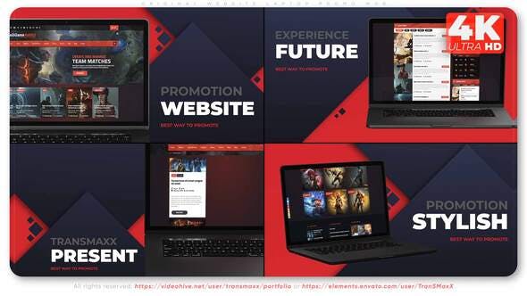 Videohive Original Website Laptop Promo W08 33560277 1 Videohive Original Website Laptop Promo W08 33560277