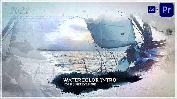 Videohive - Watercolor Intro - 33578591 1 Videohive - Watercolor Intro - 33578591