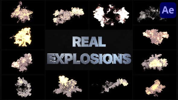 Videohive Real Explosions | After Effects 33635582 1 Videohive Real Explosions | After Effects 33635582