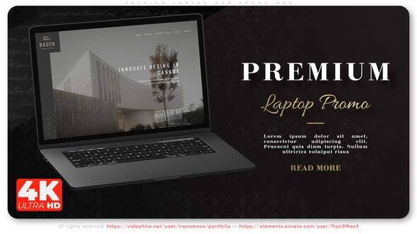 Videohive Premium Laptop Web Promo W05 33355586 1 Videohive Premium Laptop Web Promo W05 33355586