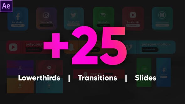 Videohive Social Media Lowerthirds Pack 33484787 1 Videohive Social Media Lowerthirds Pack 33484787