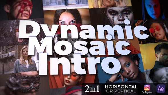 Videohive Dynamic Mosaic Intro 33339641 1 Videohive Dynamic Mosaic Intro 33339641