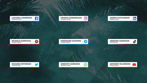 Videohive - Social Media Lower Thirds For DaVinci Resolve - 33337970 1 Videohive - Social Media Lower Thirds For DaVinci Resolve - 33337970