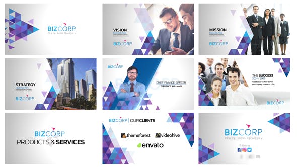 Videohive Triangle Corporate Profile 17814335 1 Videohive Triangle Corporate Profile 17814335
