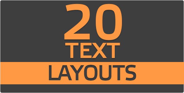 Videohive 20 Text Layouts 10108617 1 Videohive 20 Text Layouts 10108617