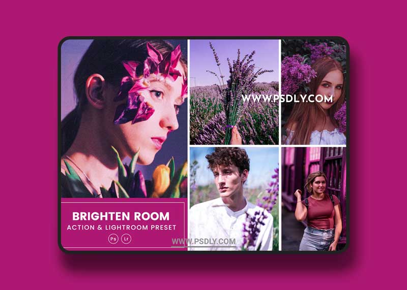 Purple Room Action & Lightrom Presets 8VJKMB6 1 Purple Room Action & Lightrom Presets 8VJKMB6