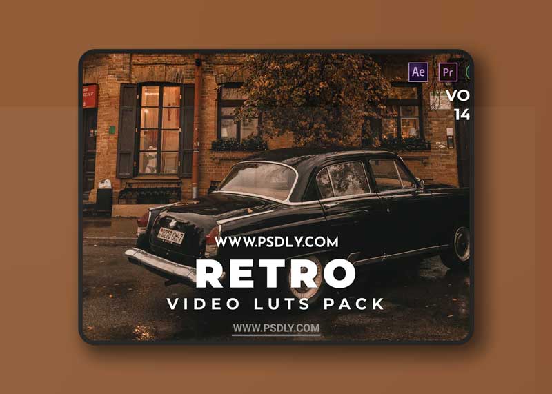 Retro Pack Video LUTs Vol.14 BCNK7N9 1 Retro Pack Video LUTs Vol.14 BCNK7N9