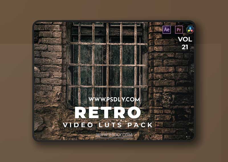 Retro Pack Video LUTs Vol.21 JGB7CAT 1 Retro Pack Video LUTs Vol.21 JGB7CAT