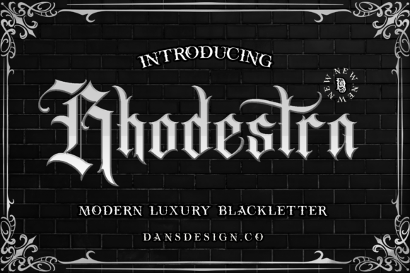 Rhodestra Font 1 Rhodestra Font