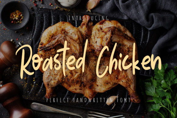 Roasted Chicken Font 1 Roasted Chicken Font