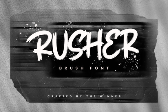 Rusher Font 1 Rusher Font