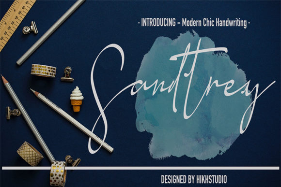 Sandtrey Font 1 Sandtrey Font