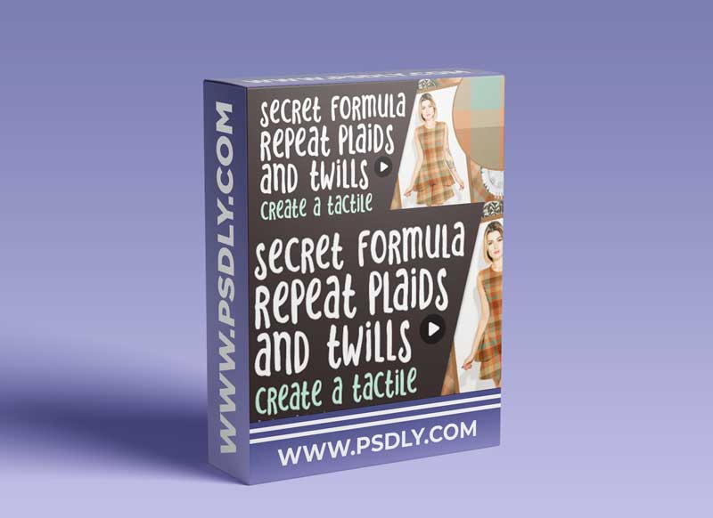 Secret Formula Repeat Plaids and Twills - Create a Tactile Textile Look the Fastest Technique Ever 1 Secret Formula Repeat Plaids and Twills - Create a Tactile Textile Look the Fastest Technique Ever