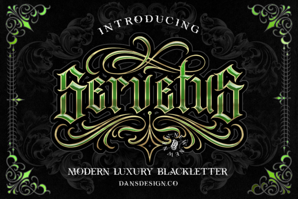 Servetus Font 1 Servetus Font