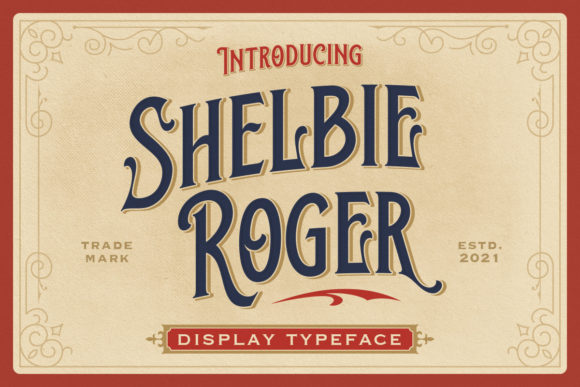 Shelbie Roger Font 1 Shelbie Roger Font