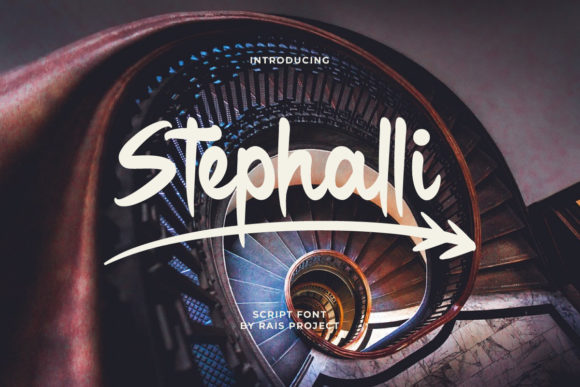 Stephalli Script Font 1 Stephalli Script Font