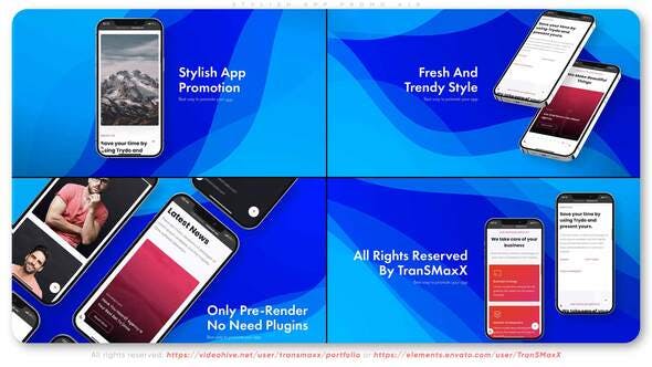 Videohive Stylish App Promo 33396469 1 Videohive Stylish App Promo 33396469