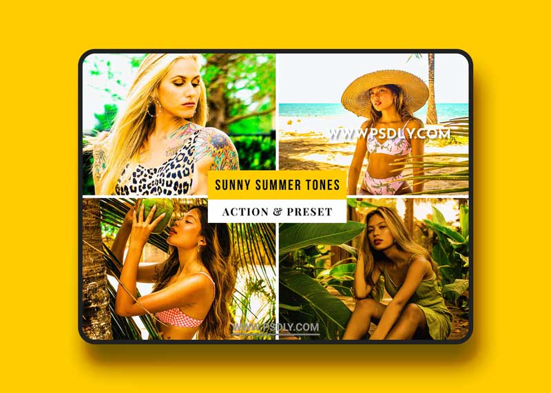 Sunny Summer Tones Action & Lightroom Preset 1 Sunny Summer Tones Action & Lightroom Preset