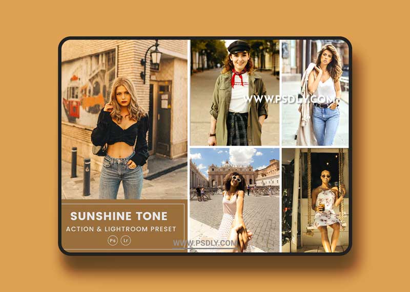 Sunshine Tone Action & Lightrom Presets 1 Sunshine Tone Action & Lightrom Presets