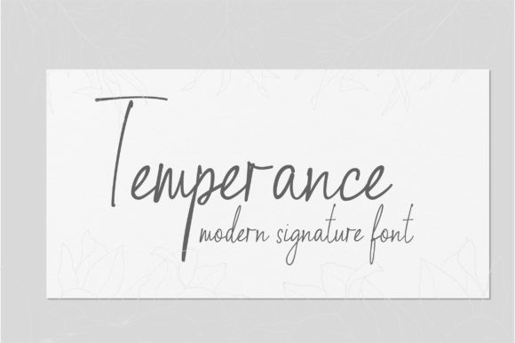 Temperance Font 1 Temperance Font