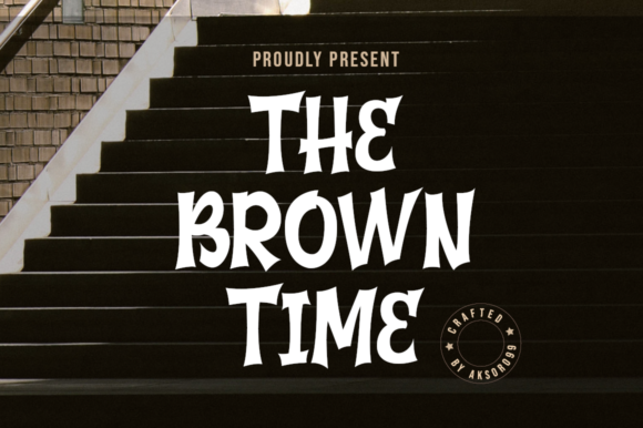 The Brown Time Font 1 The Brown Time Font