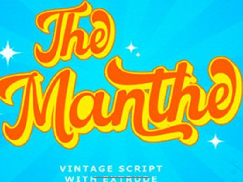 The Manthe Font 1 The Manthe Font