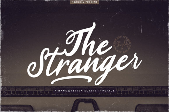 The Stranger Font 1 The Stranger Font
