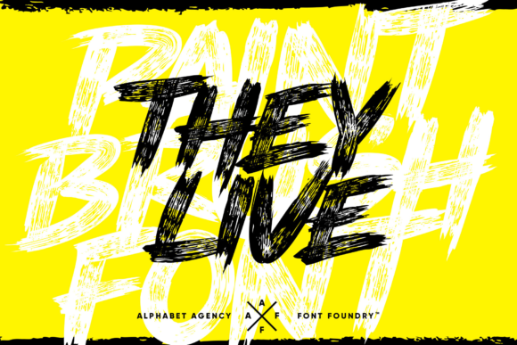 They Live Font 1 They Live Font