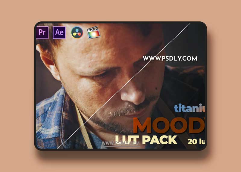 Titanium Moody LUT Pack (20 Luts) 1 Titanium Moody LUT Pack (20 Luts)