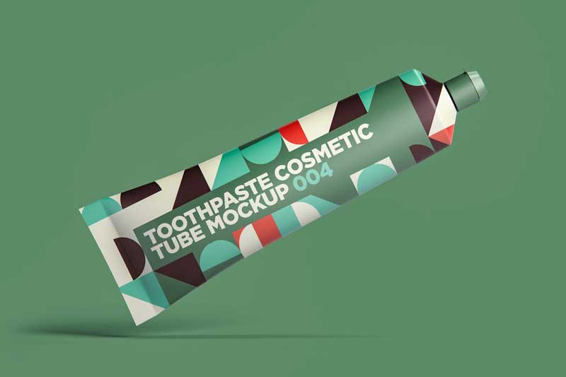 Toothpaste Cosmetic Tube Mockup 004 XT5H72B 1 Toothpaste Cosmetic Tube Mockup 004 XT5H72B
