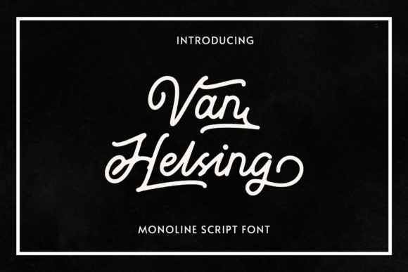Van Helsing Font 1 Van Helsing Font