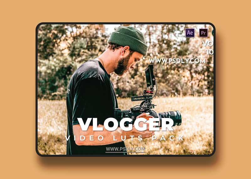 Vlogger Pack Video LUTs Vol.10 1 Vlogger Pack Video LUTs Vol.10li