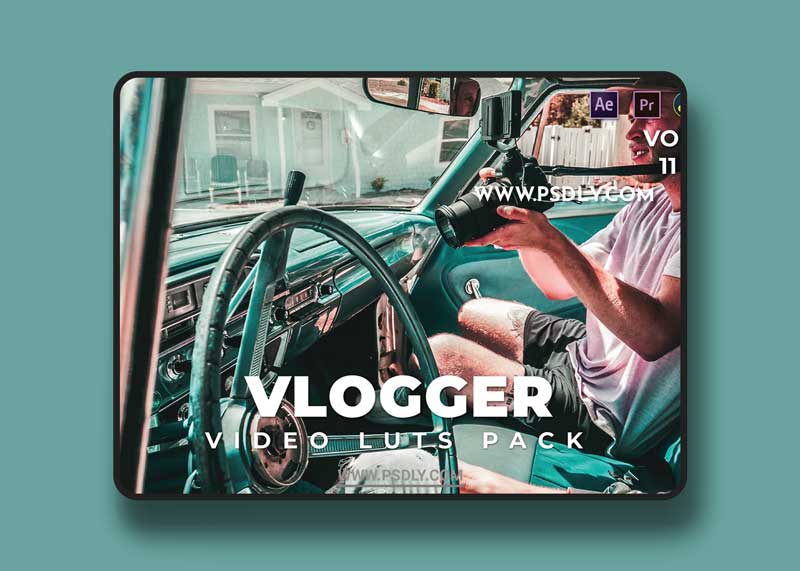 Vlogger Pack Video LUTs Vol.11 1 Vlogger Pack Video LUTs Vol.11