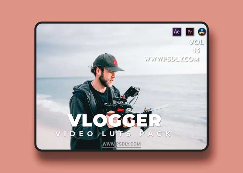 Vlogger Pack Video LUTs Vol.13 1 Vlogger Pack Video LUTs Vol.13